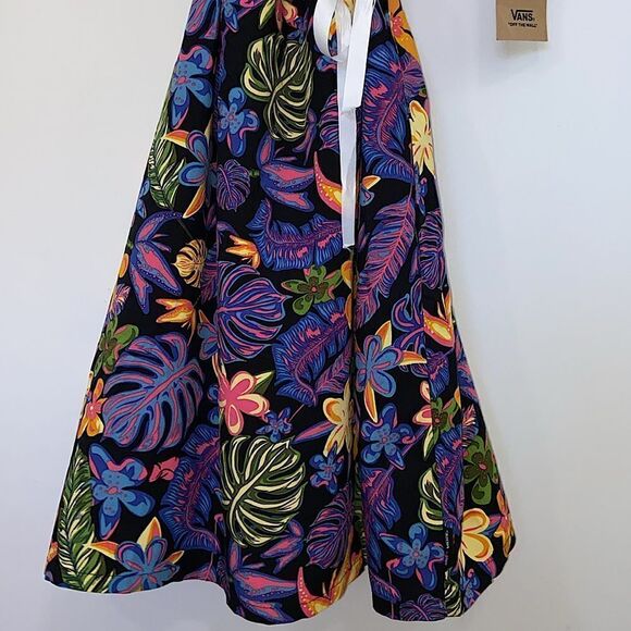 Vans Dress Triopical Print Pullover Summer Sheath Sz XL New With Tags - Picture 3 of 7
